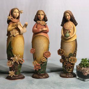 Karen Hahn - Blooming Wild Angels (set of 3)